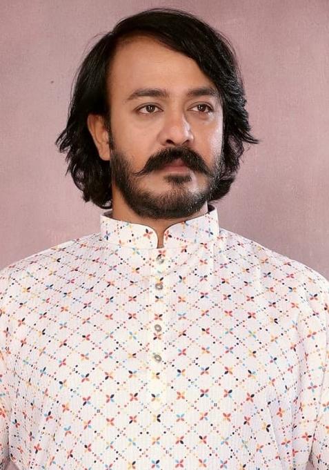 White Embellished Cotton Kurta Set For Men