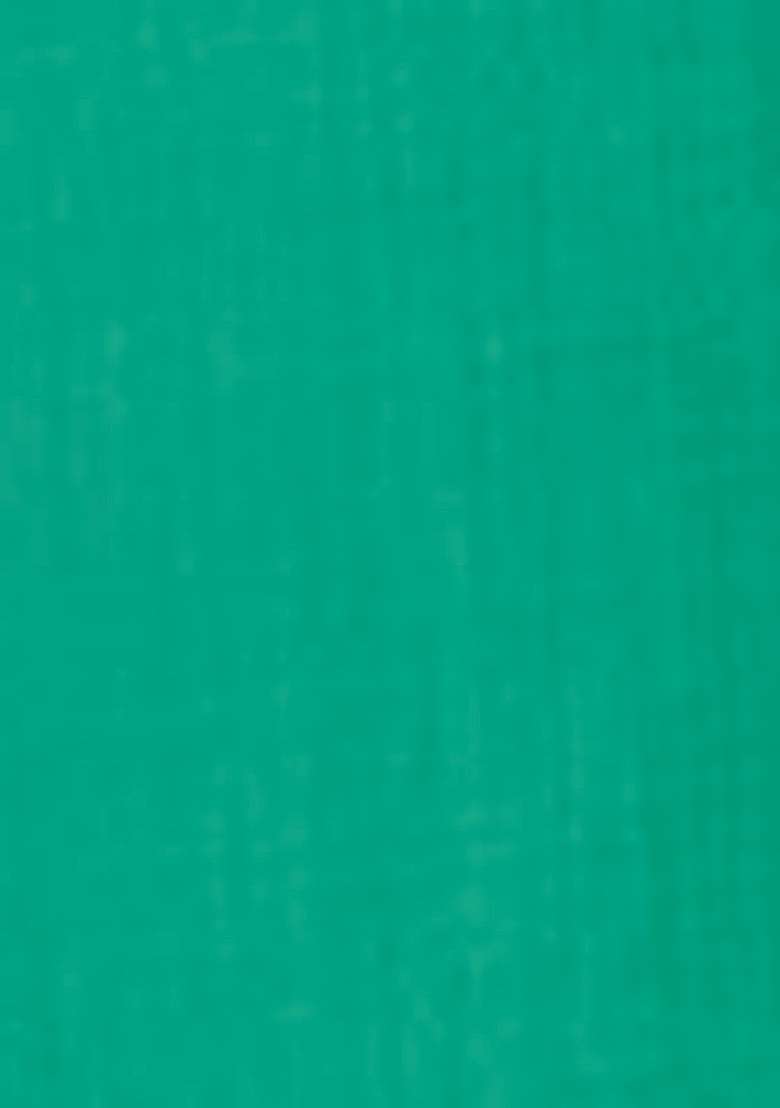 Green Plain Linen Kurta For Men - Indya