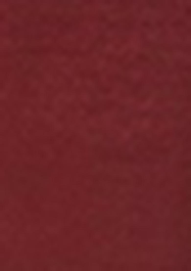 Maroon Machine Embroidered Silk Blend Kurta For Men - Indya