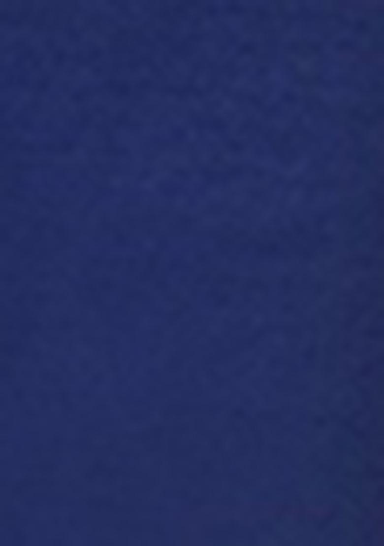 Royal Blue Machine Embroidered Silk Kurta For Men