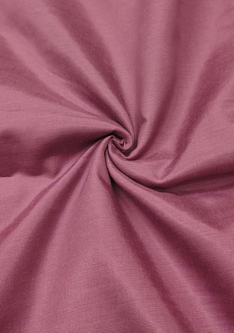 Pink Jacquard Poly Straight Kurta Set - Indya