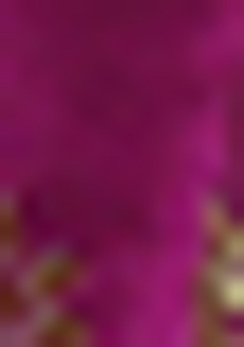 Purple Embroidered Soft Silk Jacquard Lehenga Set