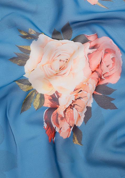 firozi colour blouse