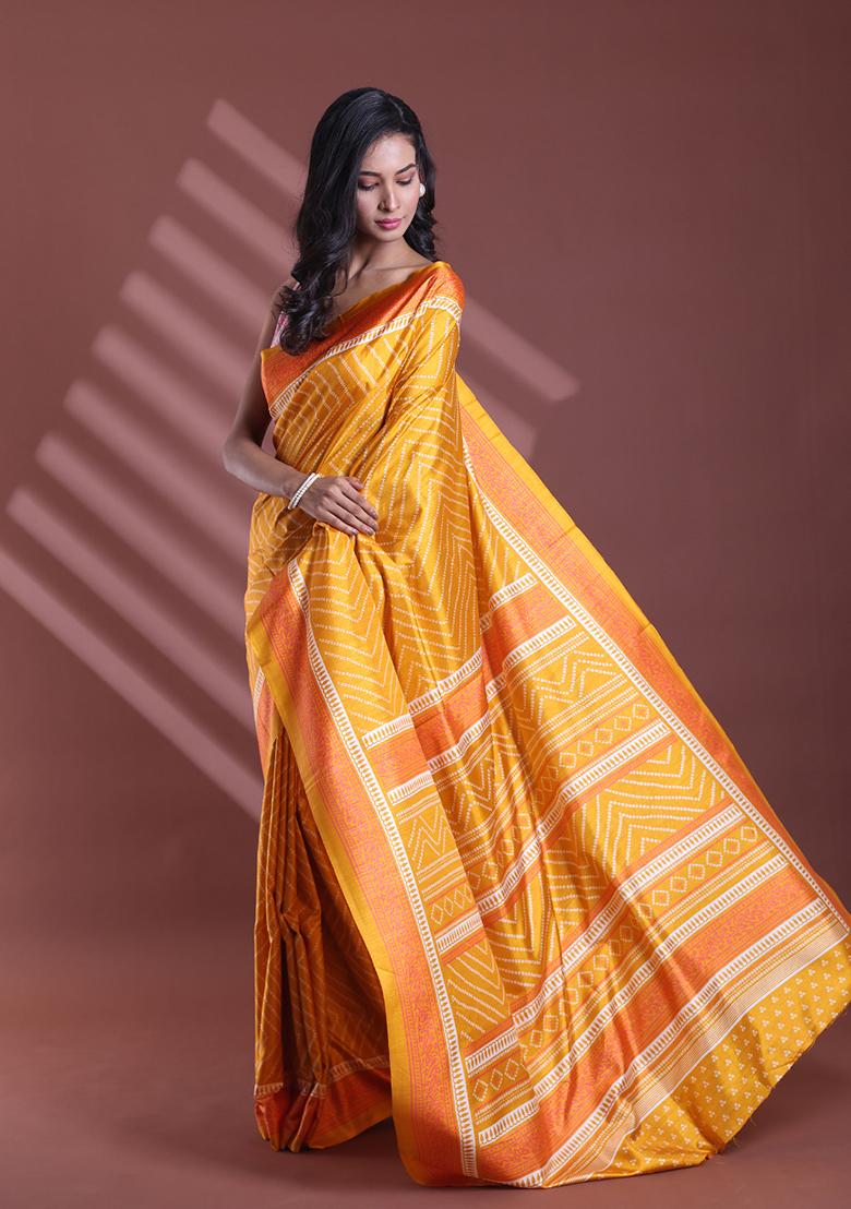 Blue Sequin Work Soft Pure Cotton Saree Set - Indya