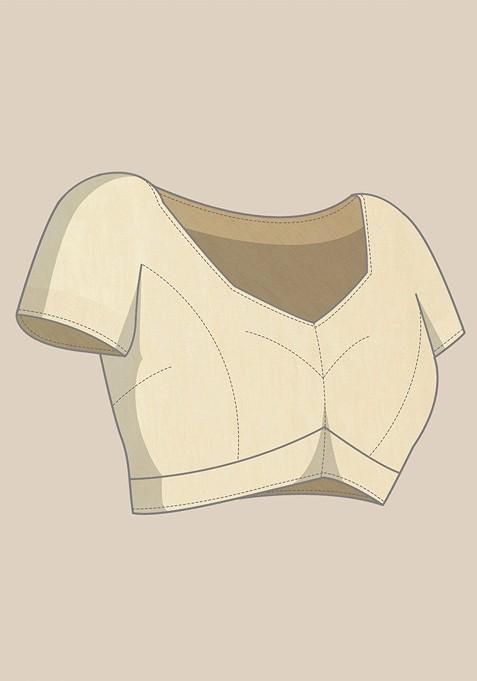 Yellow And Green Embellished Embroidered Organza Saree Set