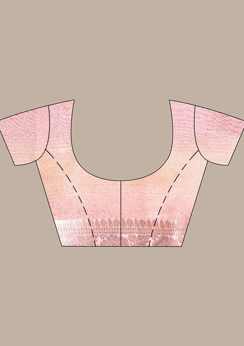 Green Zari Tissue Saree Set