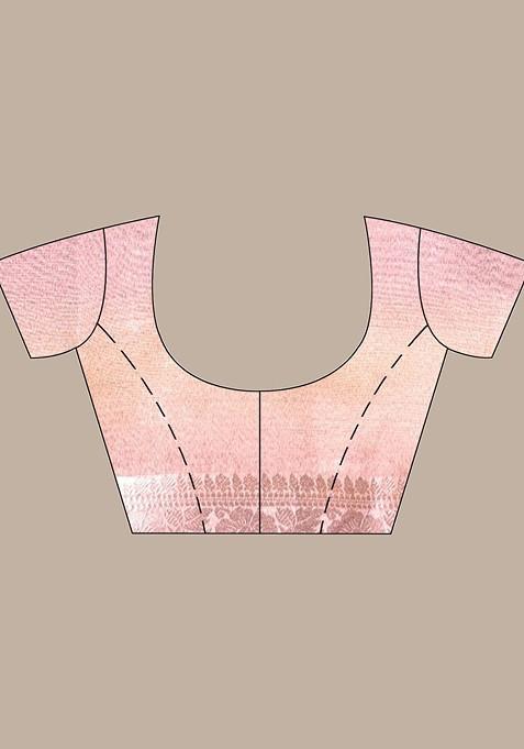 Green Zari Tissue Saree Set