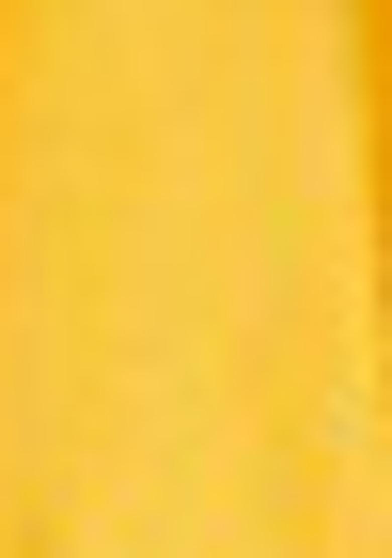 Yellow Printed Crepe Saree Set