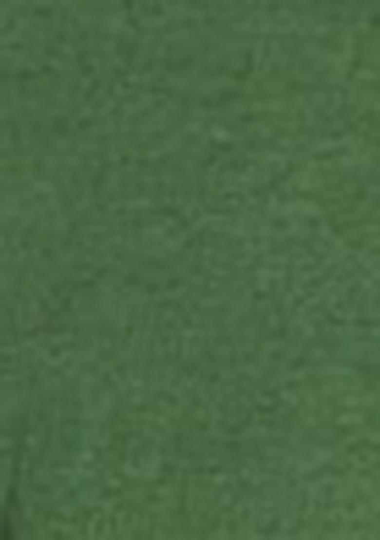 Green Woven Georgette Saree Set