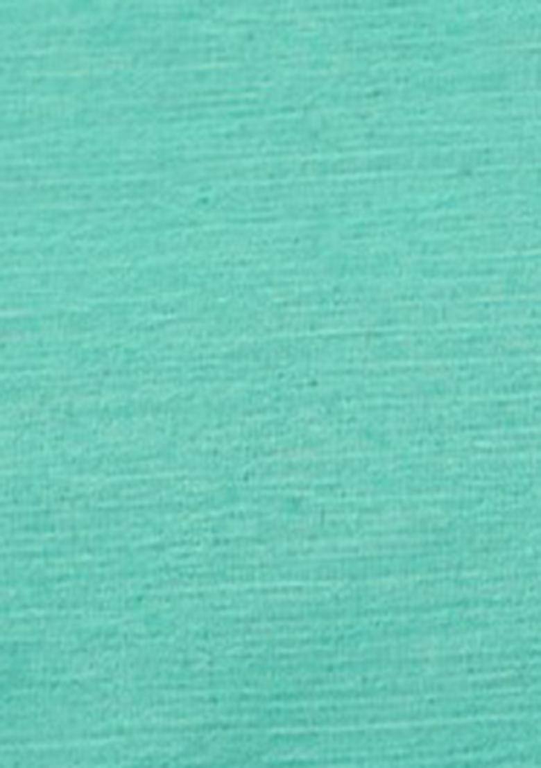 Aqua Blue Leheriya Print Georgette Saree Set