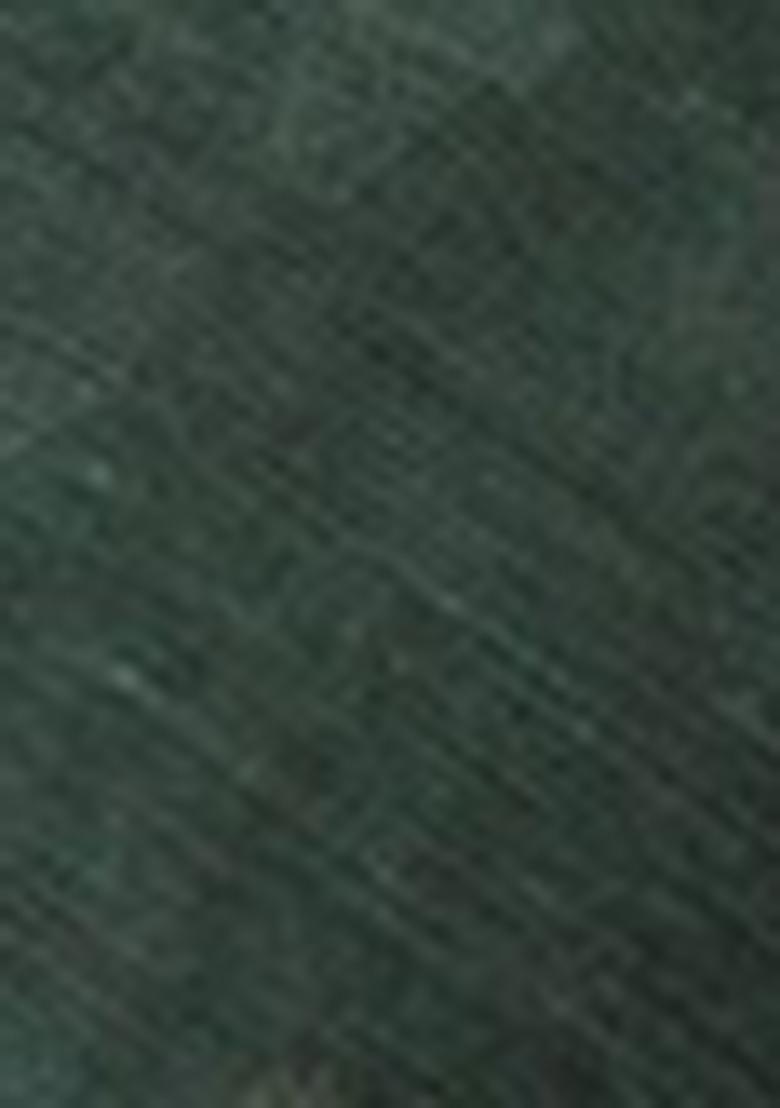 Blue Woven Cotton Saree Set