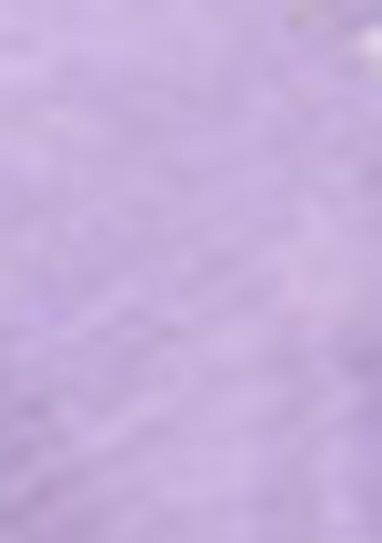 Lavender Woven Cotton Saree Set