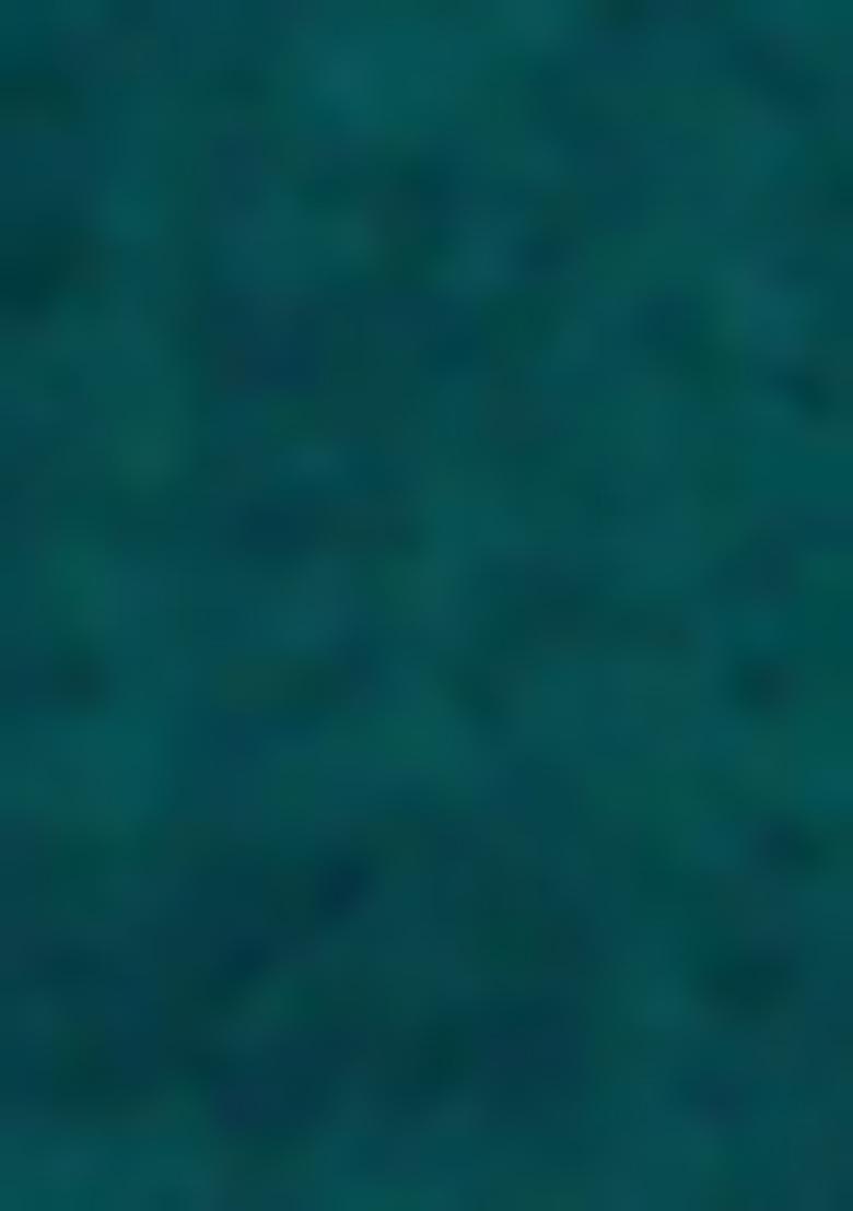 Teal Zari Woven Staple Cotton Saree Set