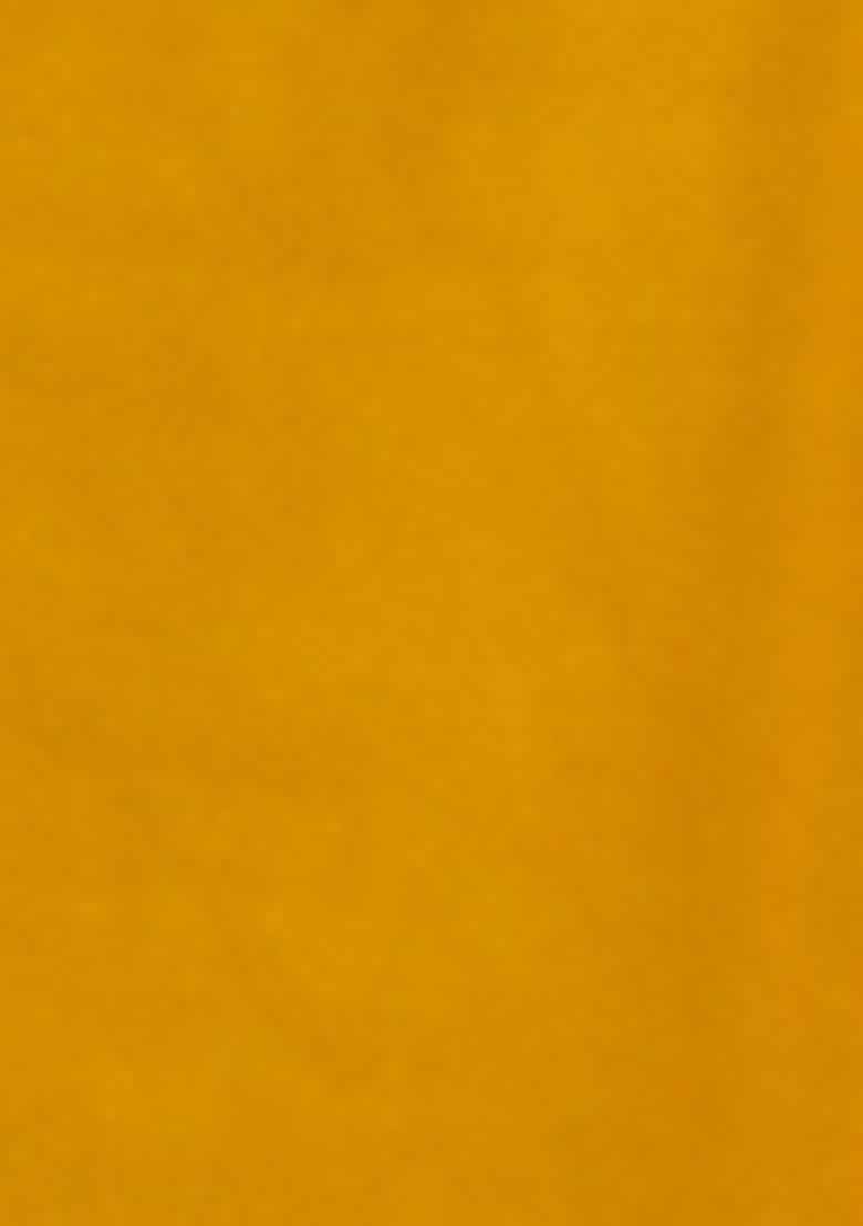 Mustard Zari Woven Staple Cotton Saree Set