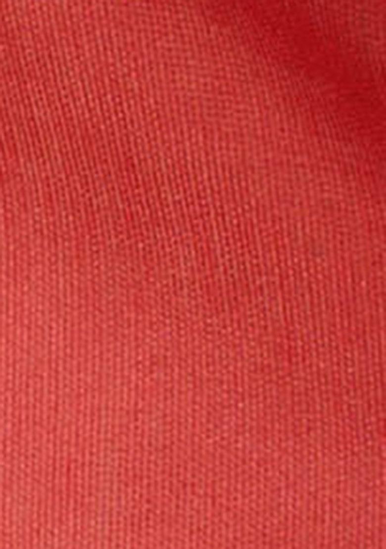 Red Woven Cotton Silk Saree Set