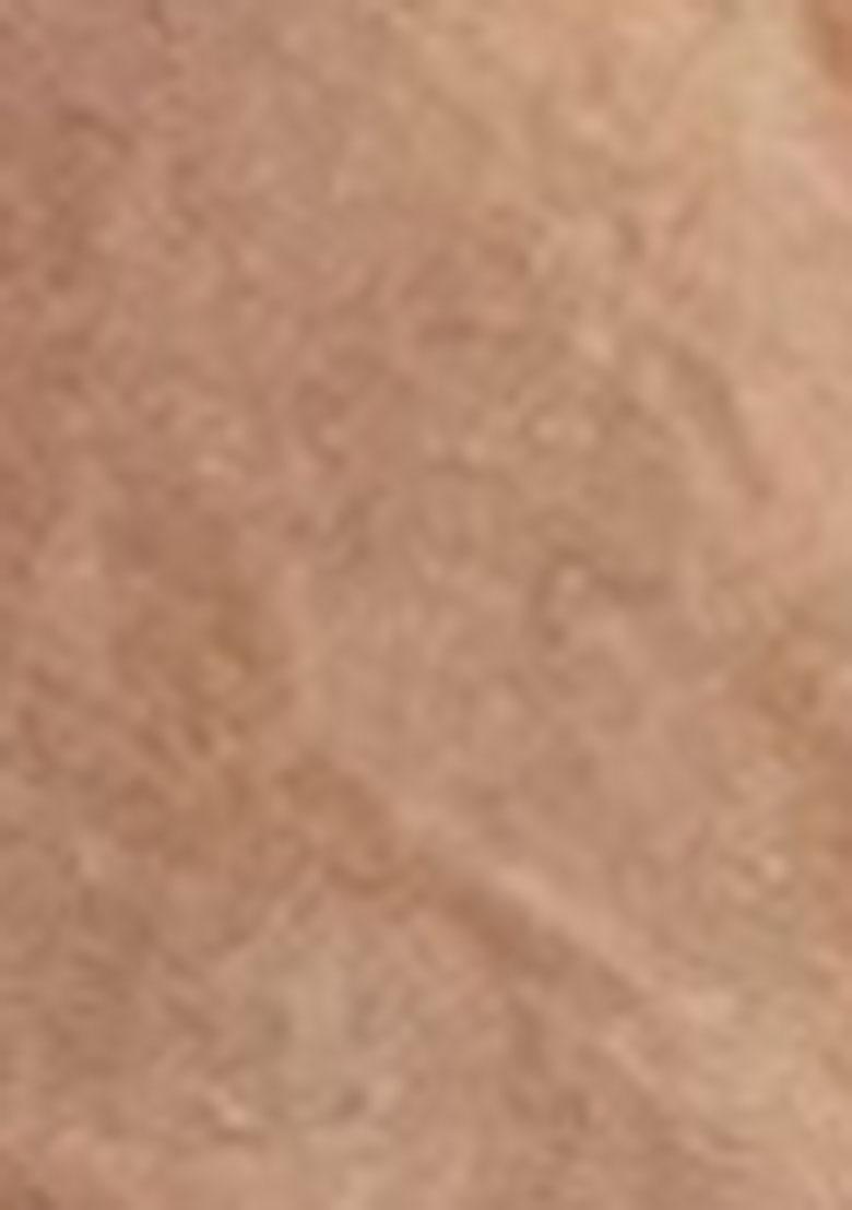 Orange Printed Zari Embroidered Jimmy Choo Saree Set