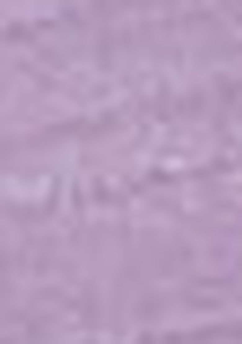 Purple Sequin Embroidered Burberry Silk Saree Set - Indya