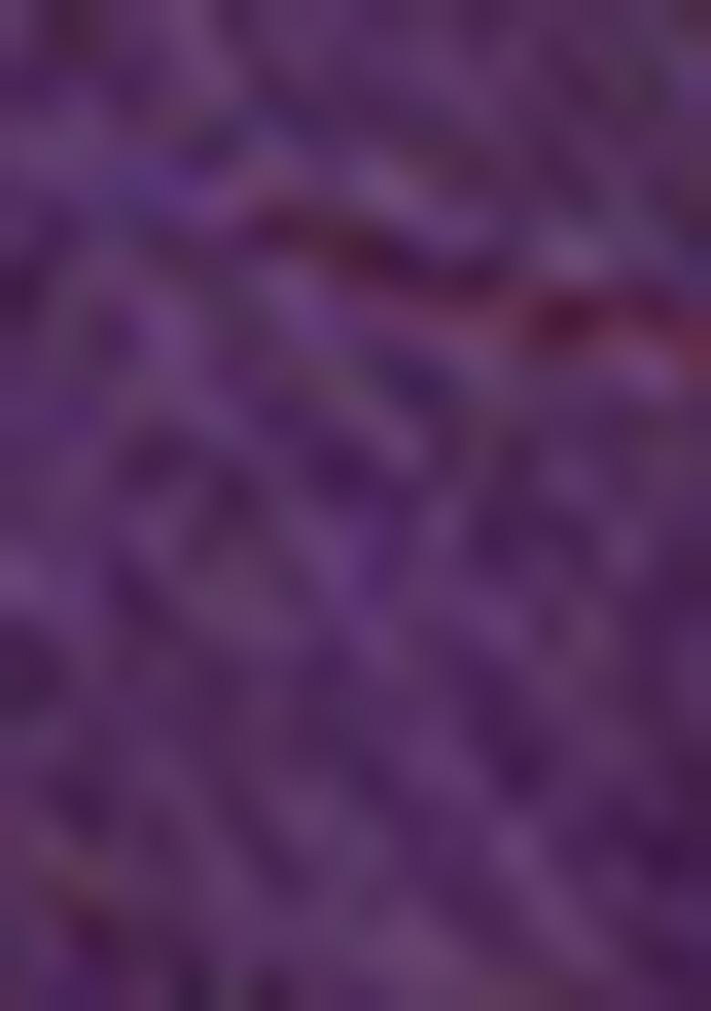 Lavender Zari Woven Handloom Silk Saree Set