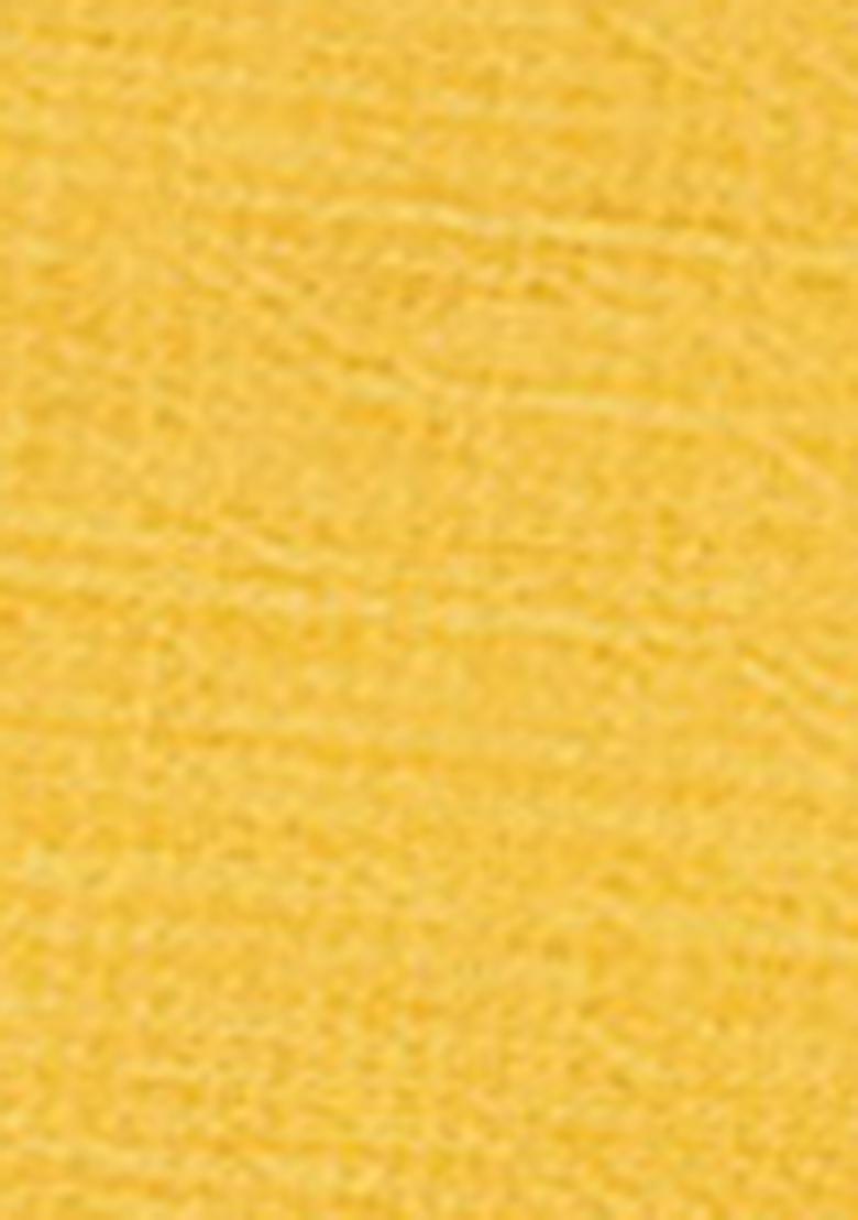 Yellow Zari Woven Chiffon Saree Set