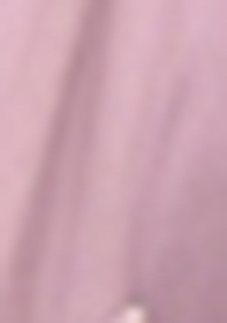 Lilac Sequin Thread Embroidered Net Saree Set