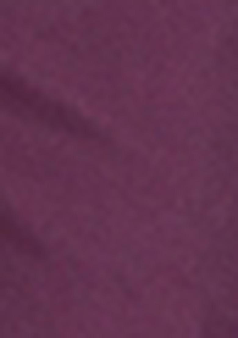 Wine Sequin Embroidered Shimmer Georgette Saree Set