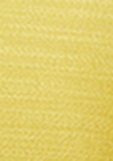 Yellow Zari Woven Linen Saree Set