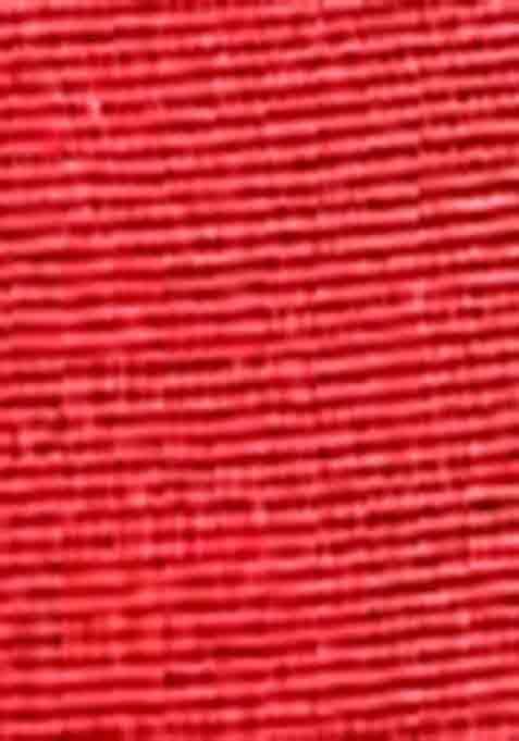 Red Woven Thread Embroidered Silk Cotton Saree Set