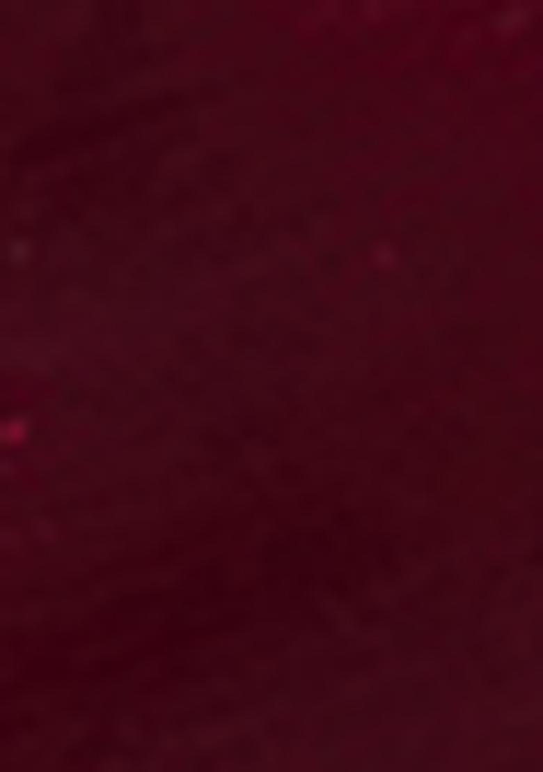 Maroon Swarovski Work Burberry Silk Saree Set