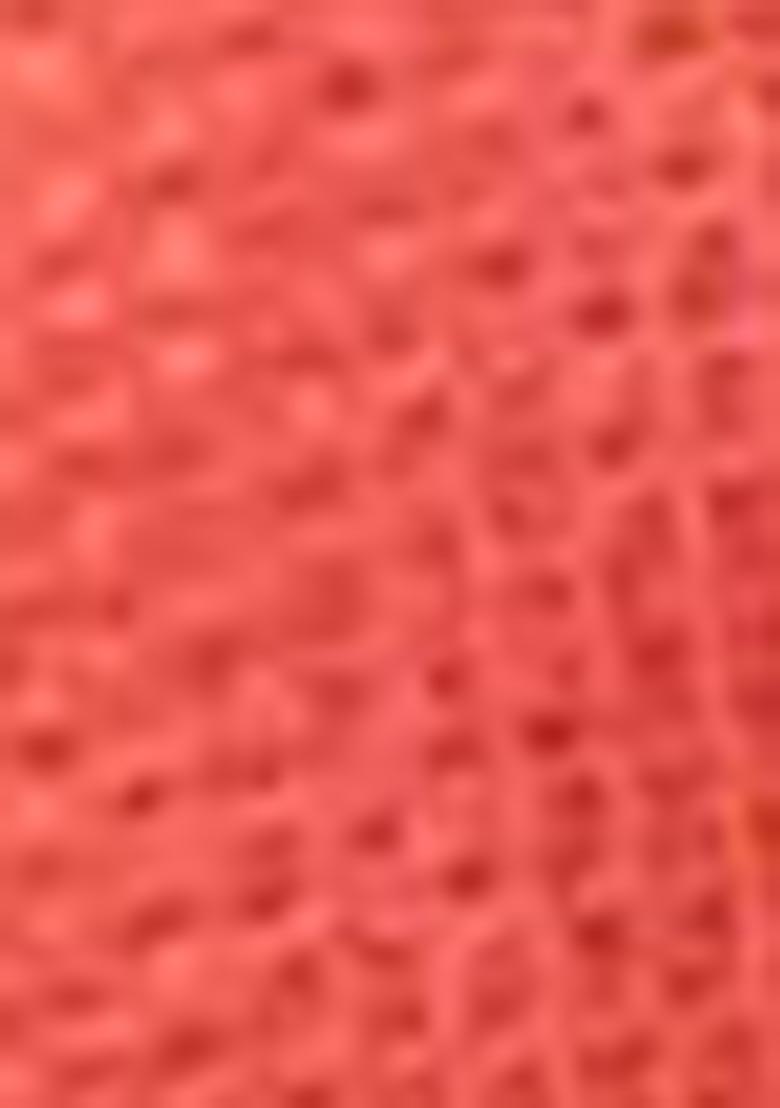 Orange Solid Tissue Net Saree Set