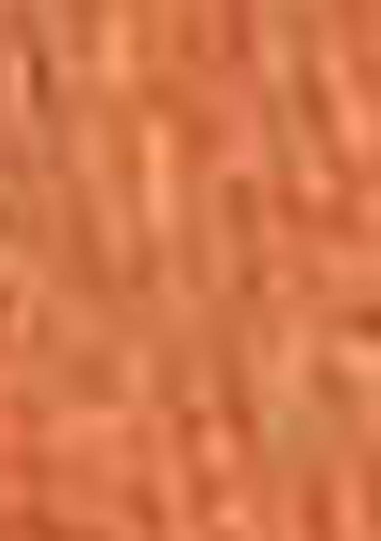 Orange Zari Woven Jacquard Silk Saree Set