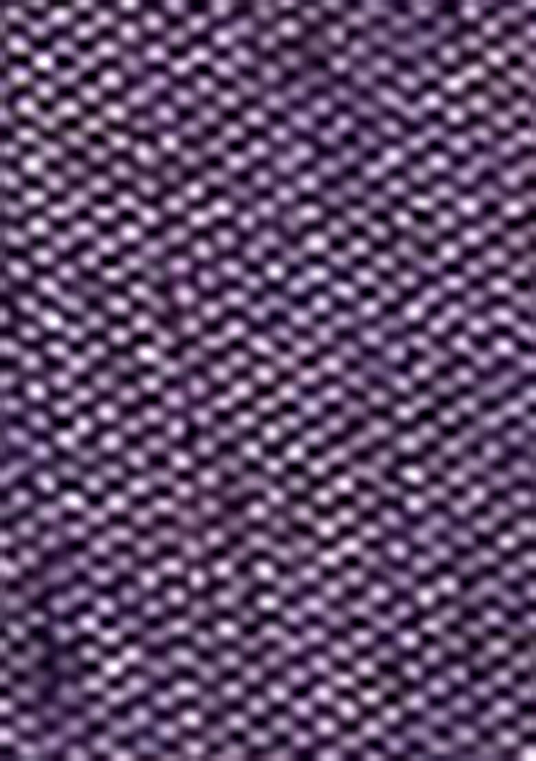 Purple Sequin Thread Embroidered Crush Saree Set