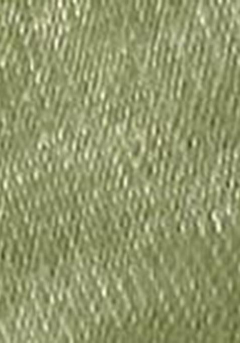 Green Sequin Thread Embroidered Tissue Net Saree Set