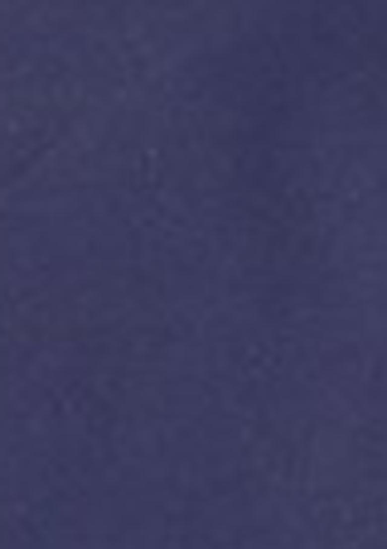 Navy Blue Embellished Silk Unstitched Saree