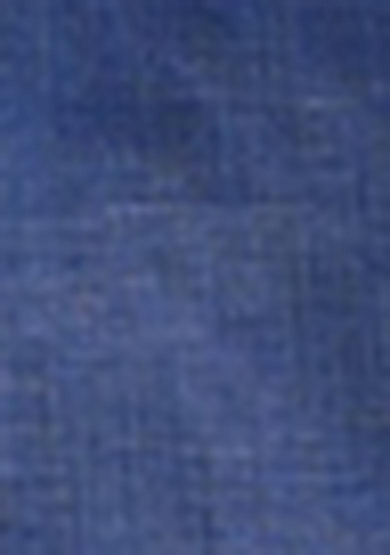 Navy Blue Printed Tissue Silk Saree