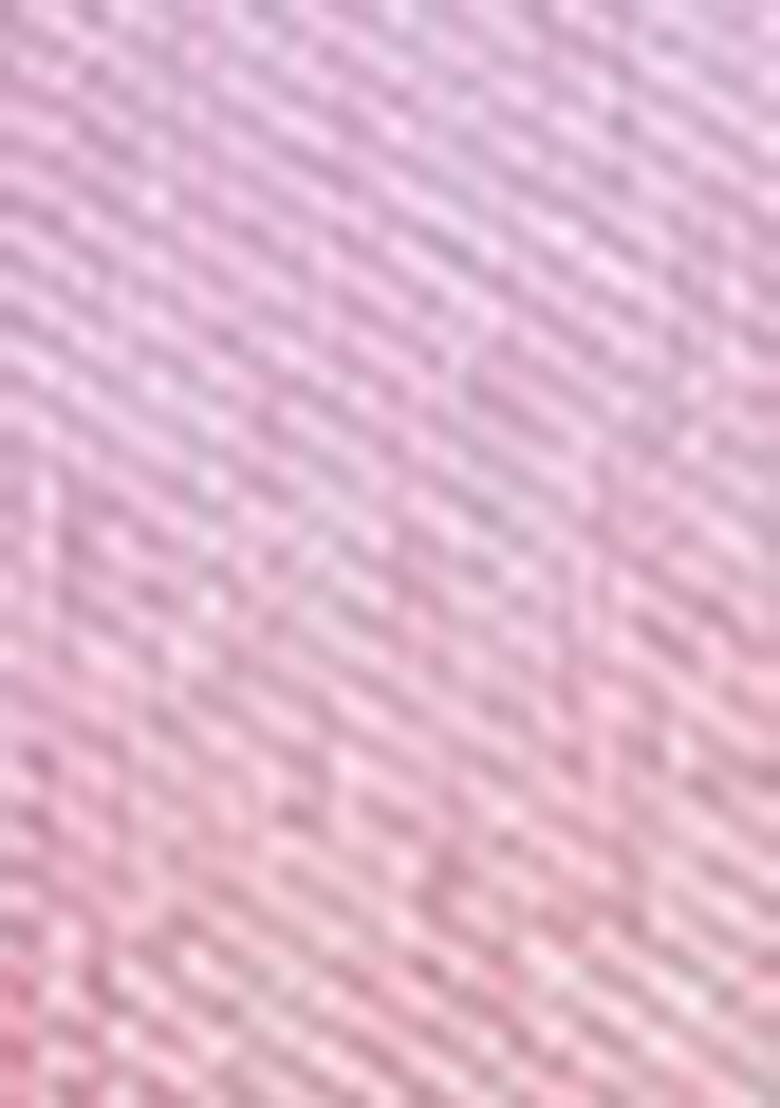 Baby Pink Zari Woven Dharmavaram Silk Saree Set