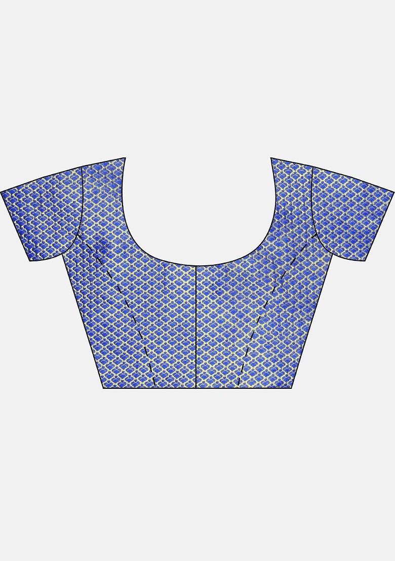 Green Solid Silk Saree Set