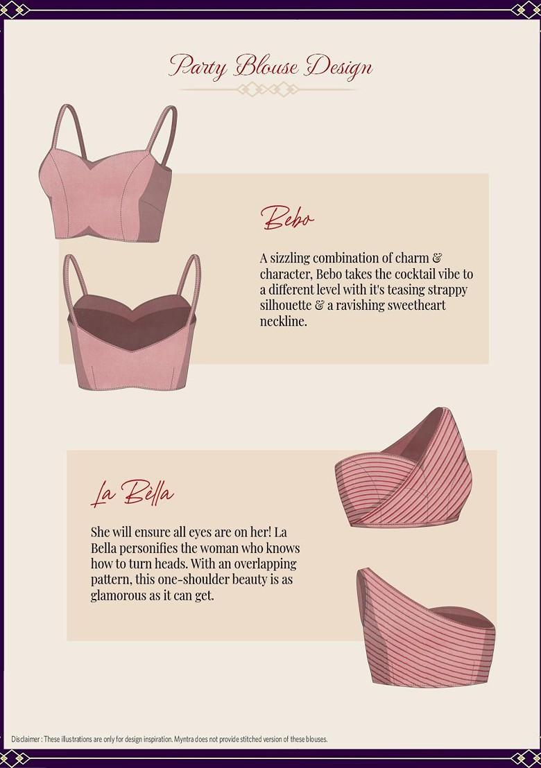 Pink Printed Georgette Saree Set