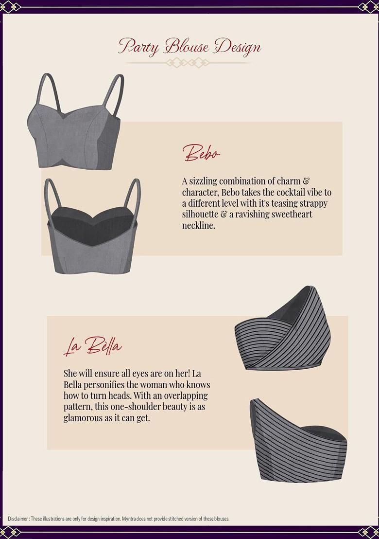 Grey Printed Georgette Saree Set