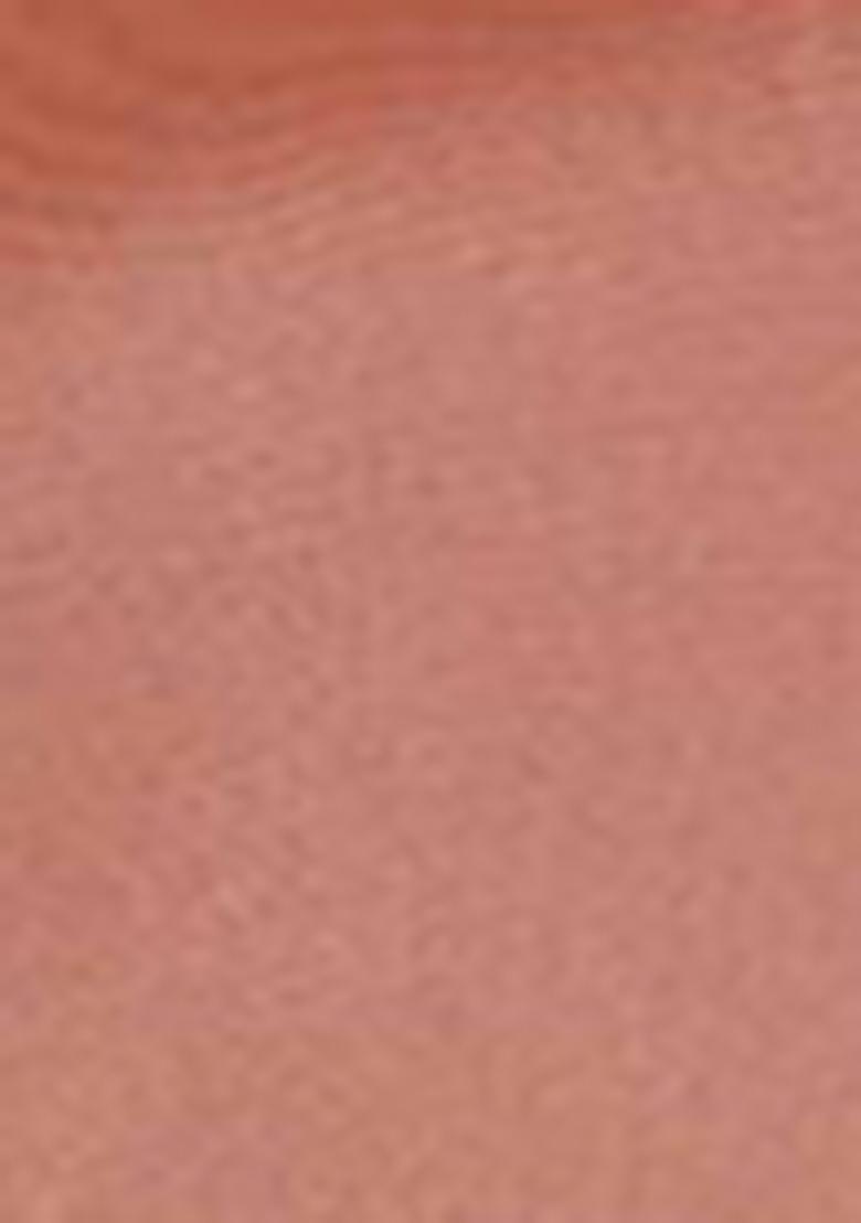 Peach And Yellow Embroidered viscose Saree Set