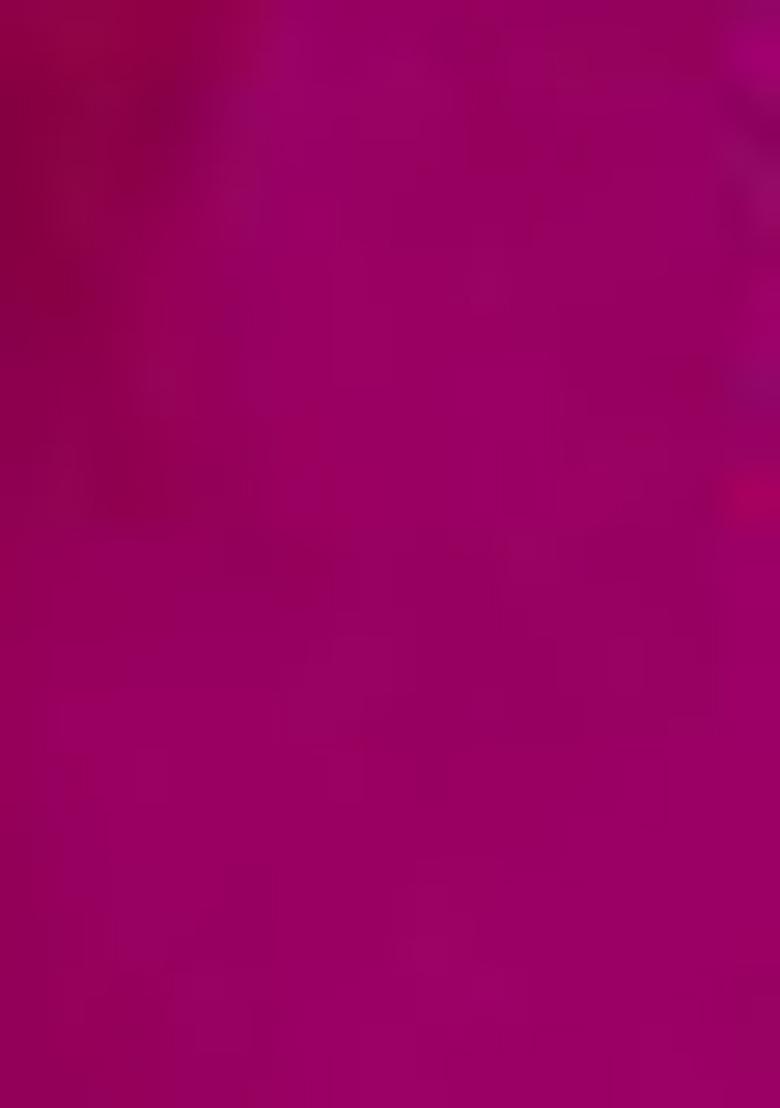 Pink Woven Silk Saree Set