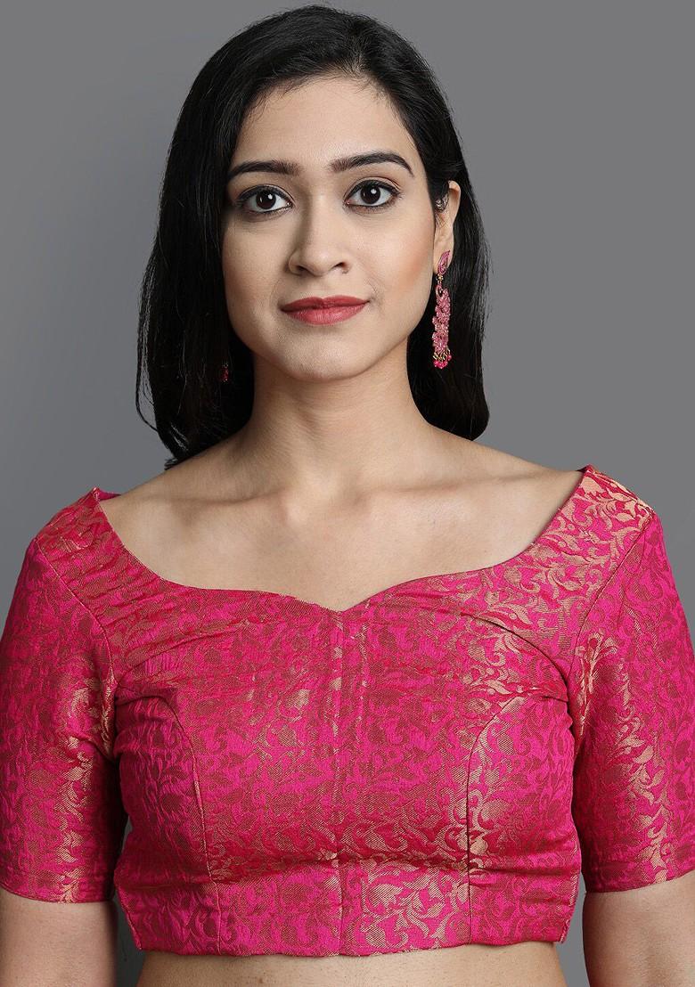 Lime Green Zari Cotton Saree Set