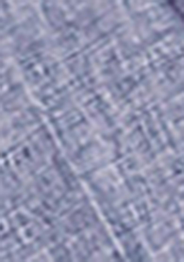 Grey Printed Cotton Saree Set