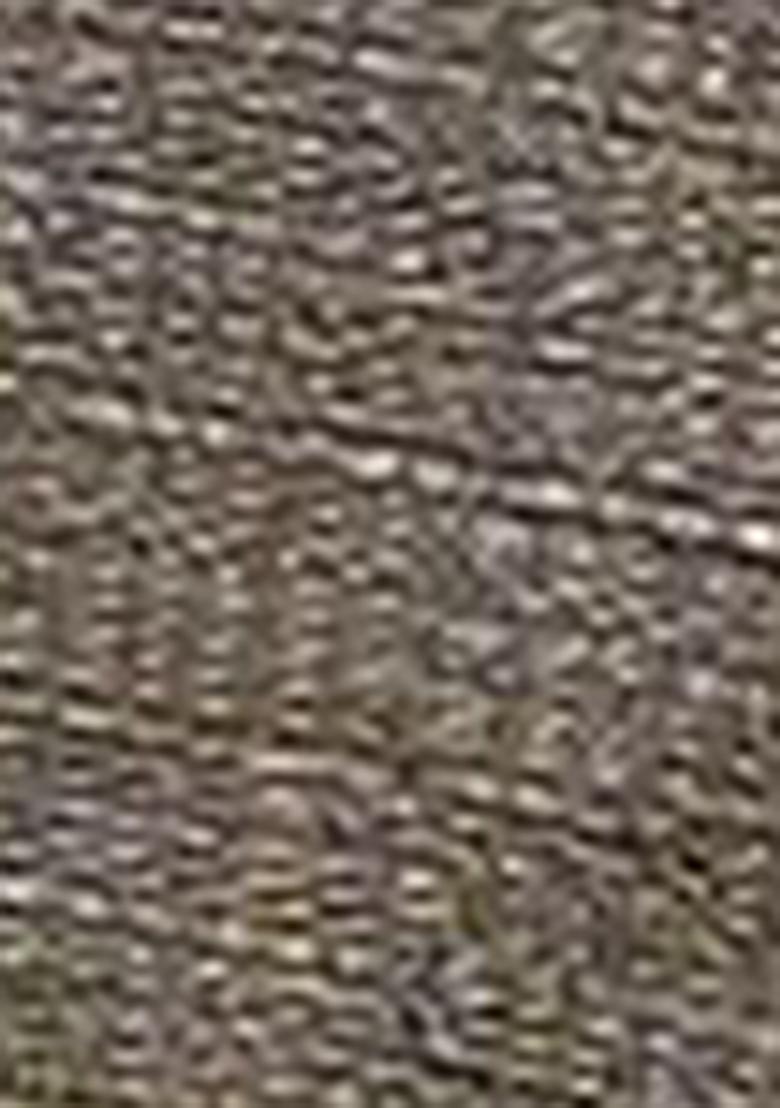 Brown Zari Woven Silk Saree Set