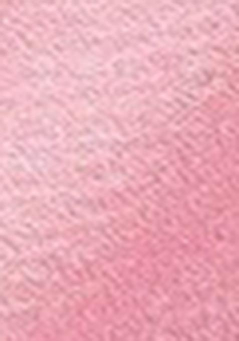 Pink Abstract Print Chiffon Saree Set