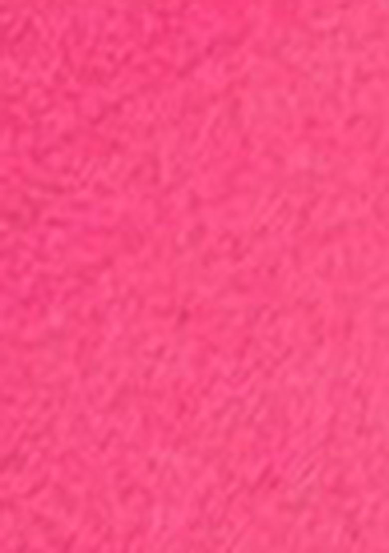 Pink Abstract Print Chiffon Saree Set