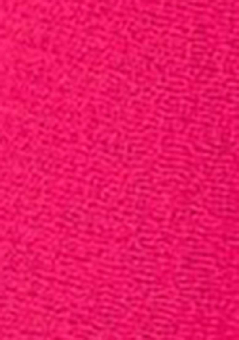 Pink Abstract Print Chiffon Saree Set - Indya