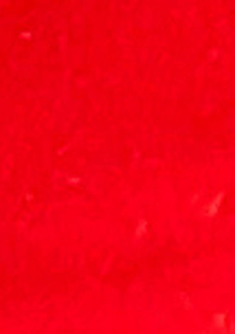 Red Zari Woven Silk Saree Set