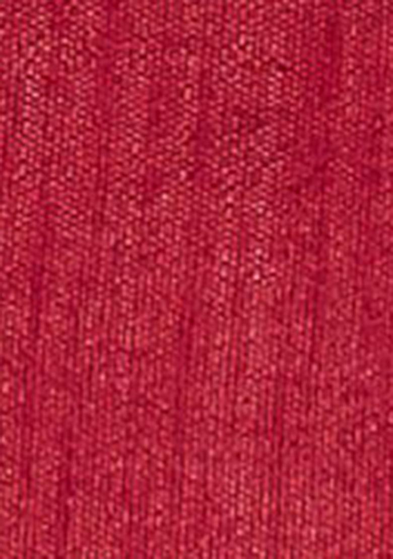 Red Embroidered Art Silk Saree Set