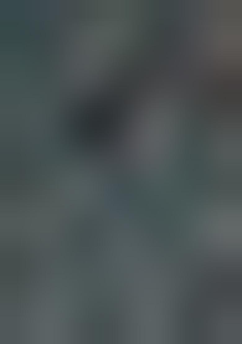 Blue Abstract Print Cotton Saree Set