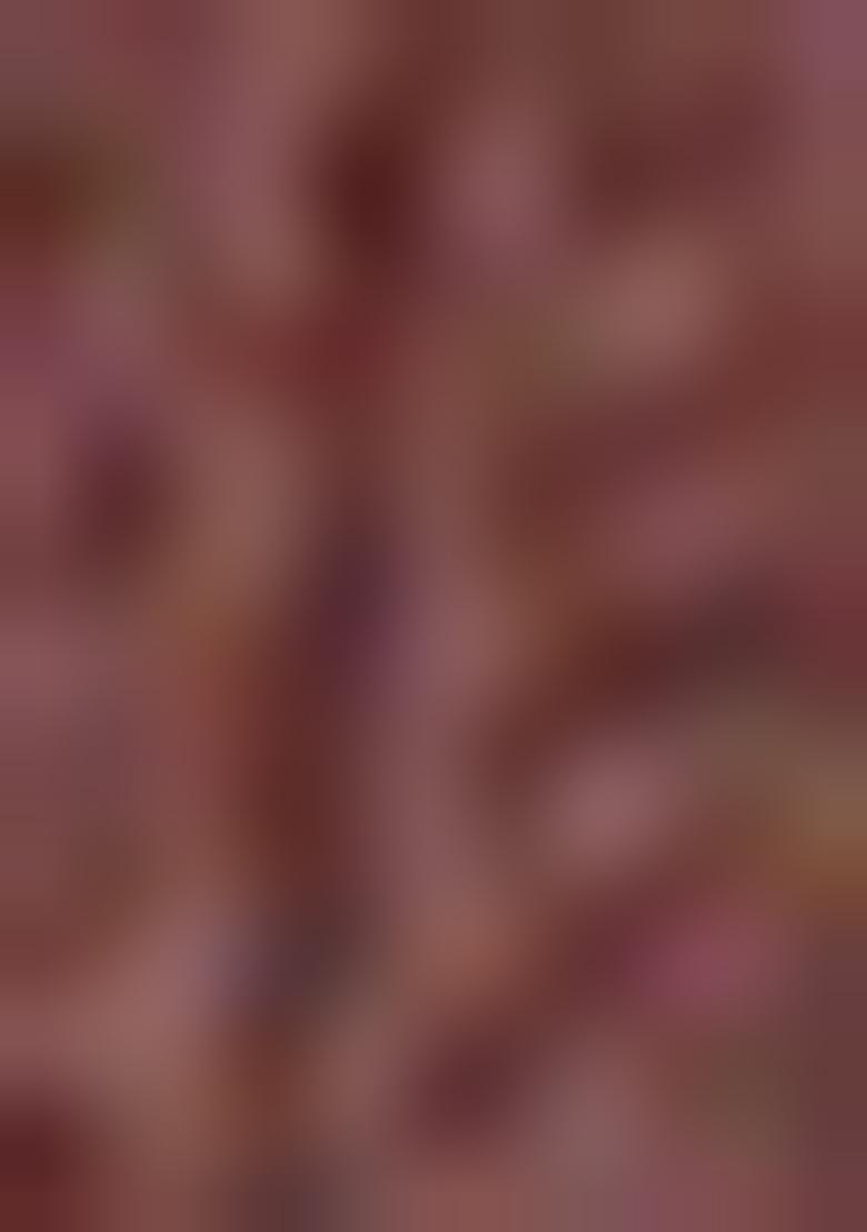 Maroon Abstract Print Cotton Saree Set